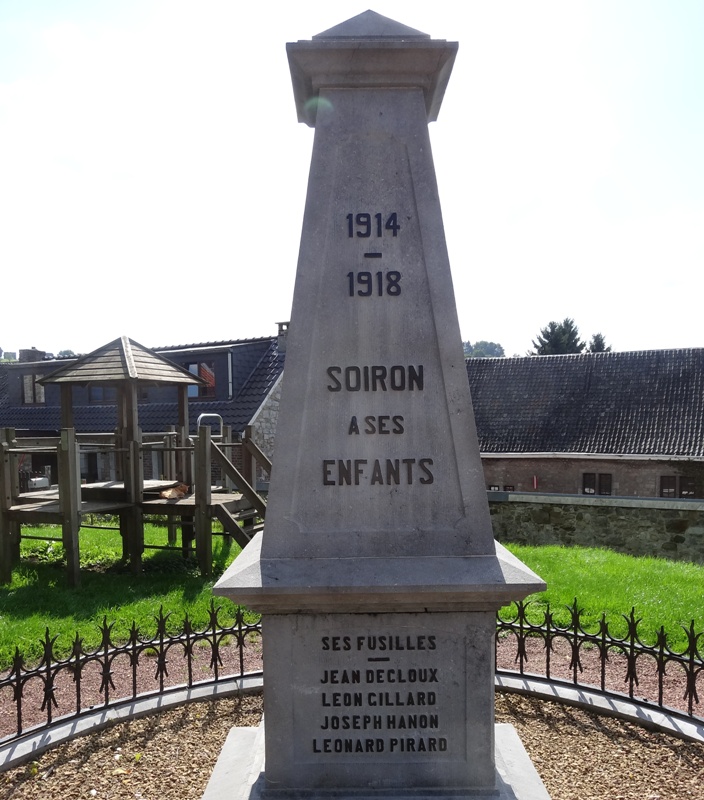 Soiron - Monument aux morts des deux guerres